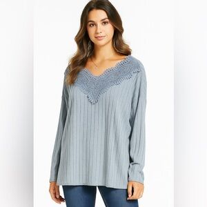 2 for $15 NWT Women’s Light Blue Pullover Top